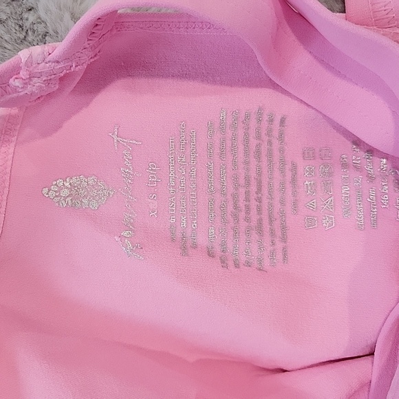 FREE People FP Movement Good Karma Onesie Tank Leotard Pink NEW! - Picture 6 of 7